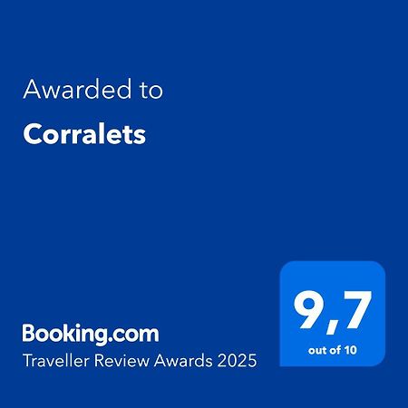 Вилла Corralets Confrides Экстерьер фото